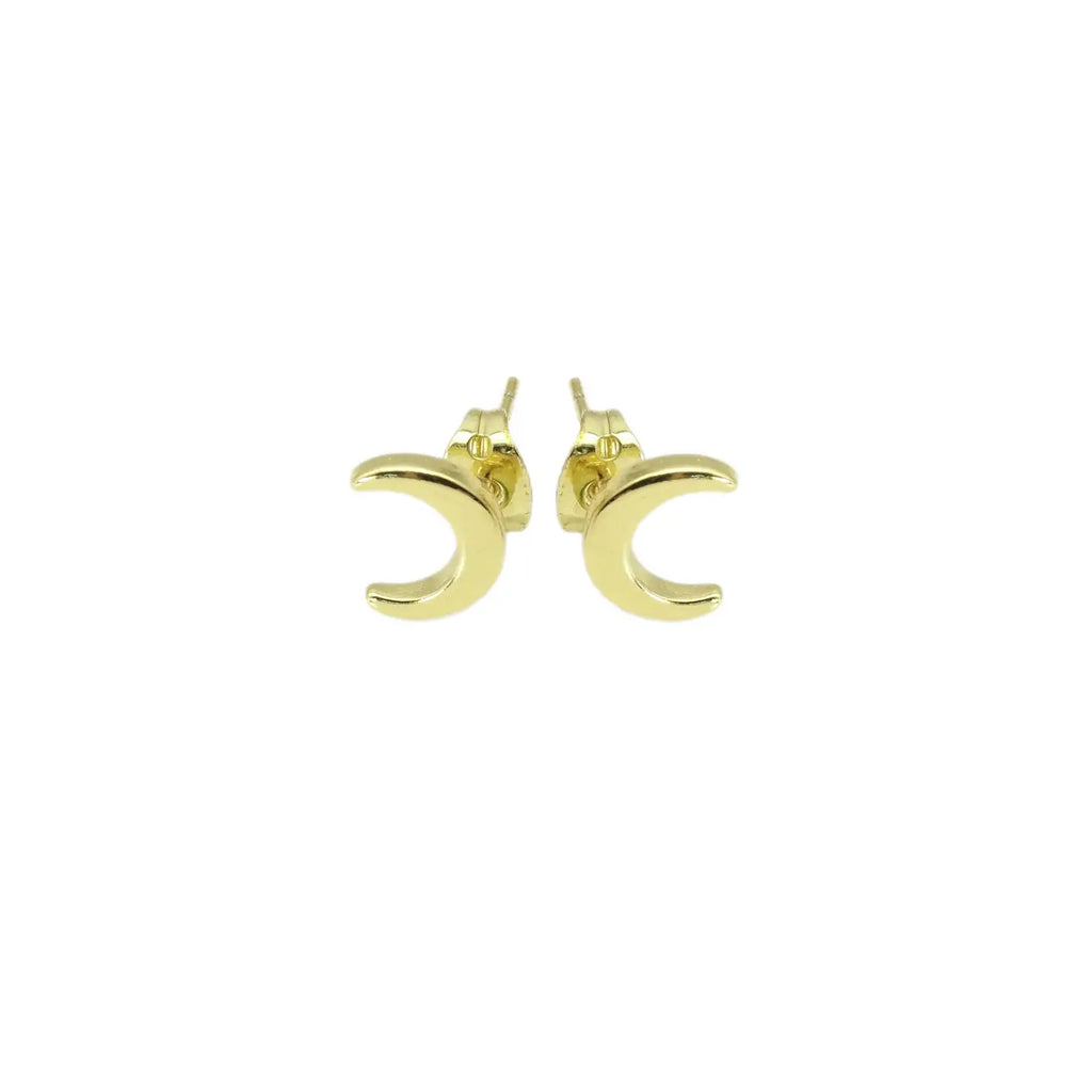 511 Delicate moon earrings