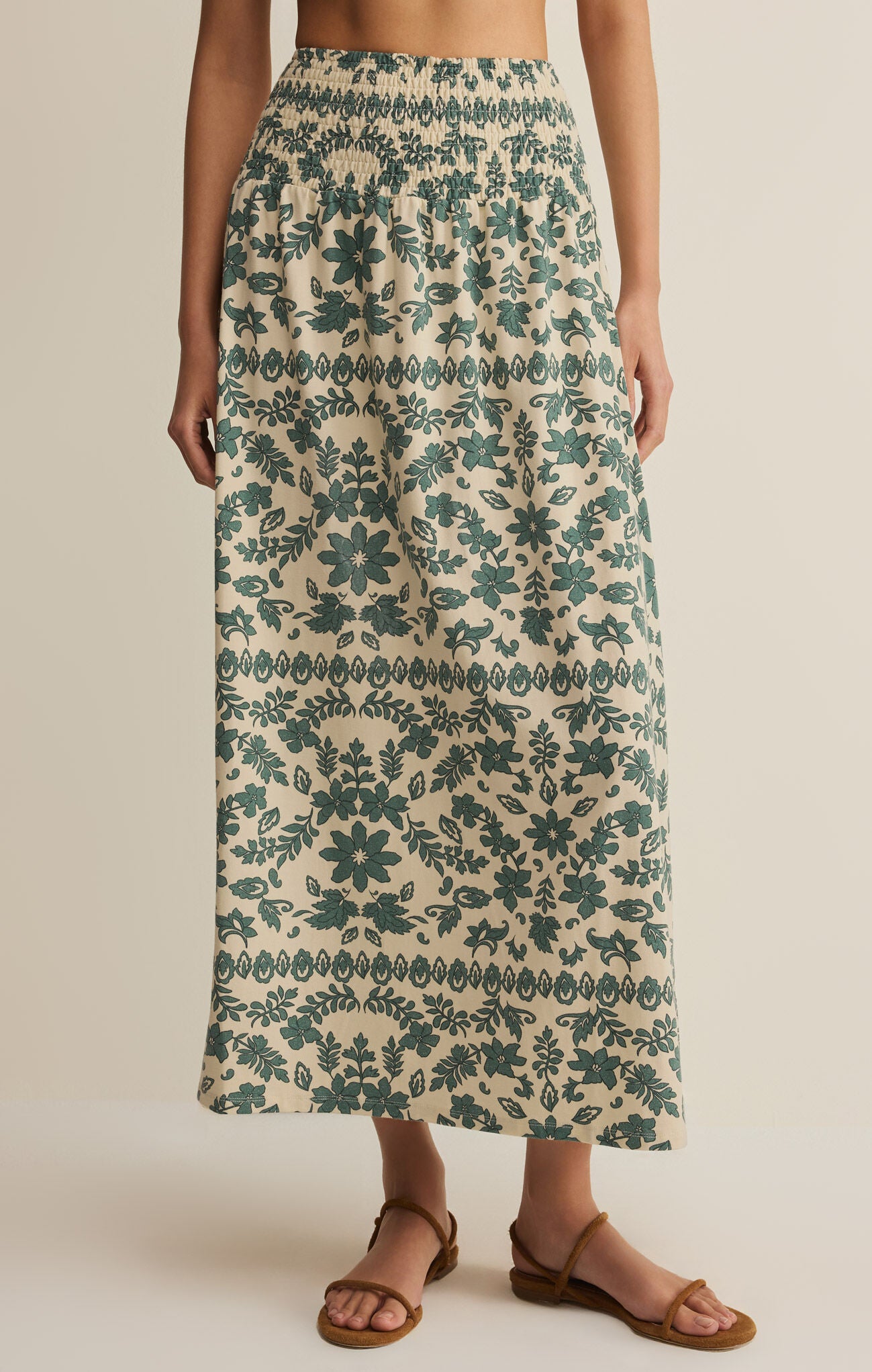 Leya Tera Paisley Maxi Skirt by Z Supply