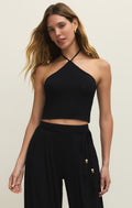 Z Supply Lydia Halter Crop Top
