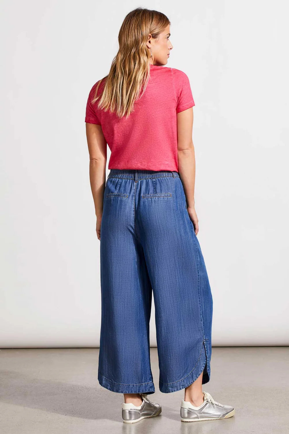 Flowy Peated Pants with Tulip Hem By Tribal