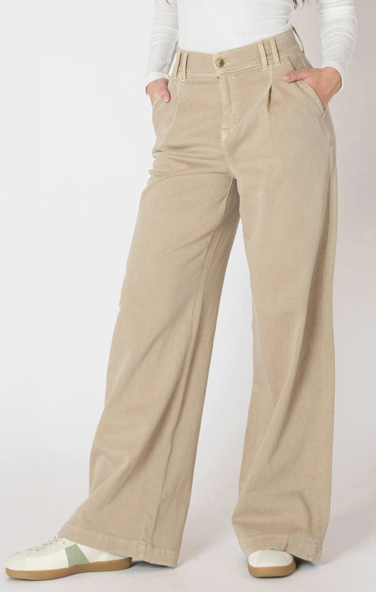 Dex Clothing Flowy Twill Trousers