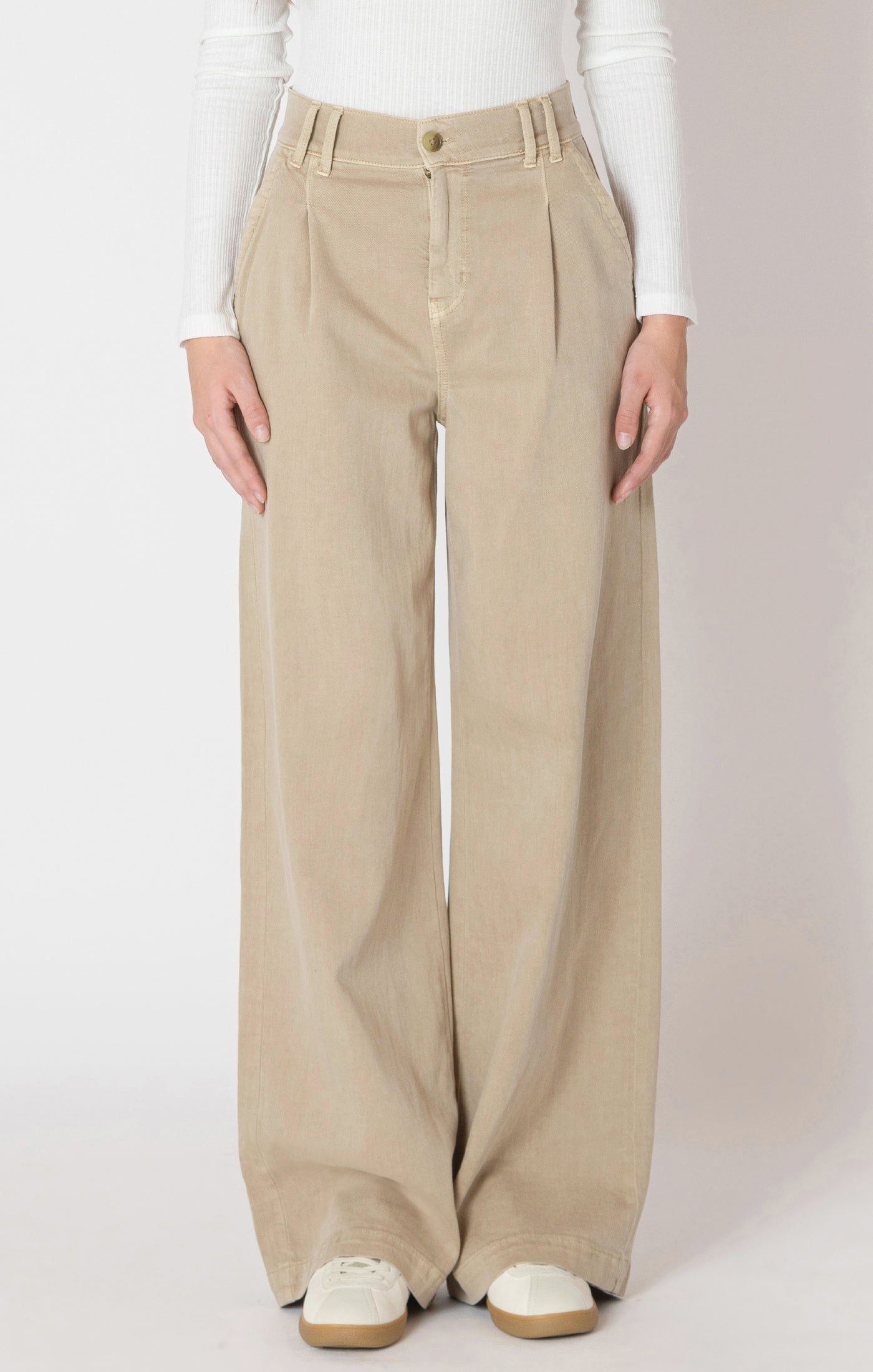 Dex Clothing Flowy Twill Trousers
