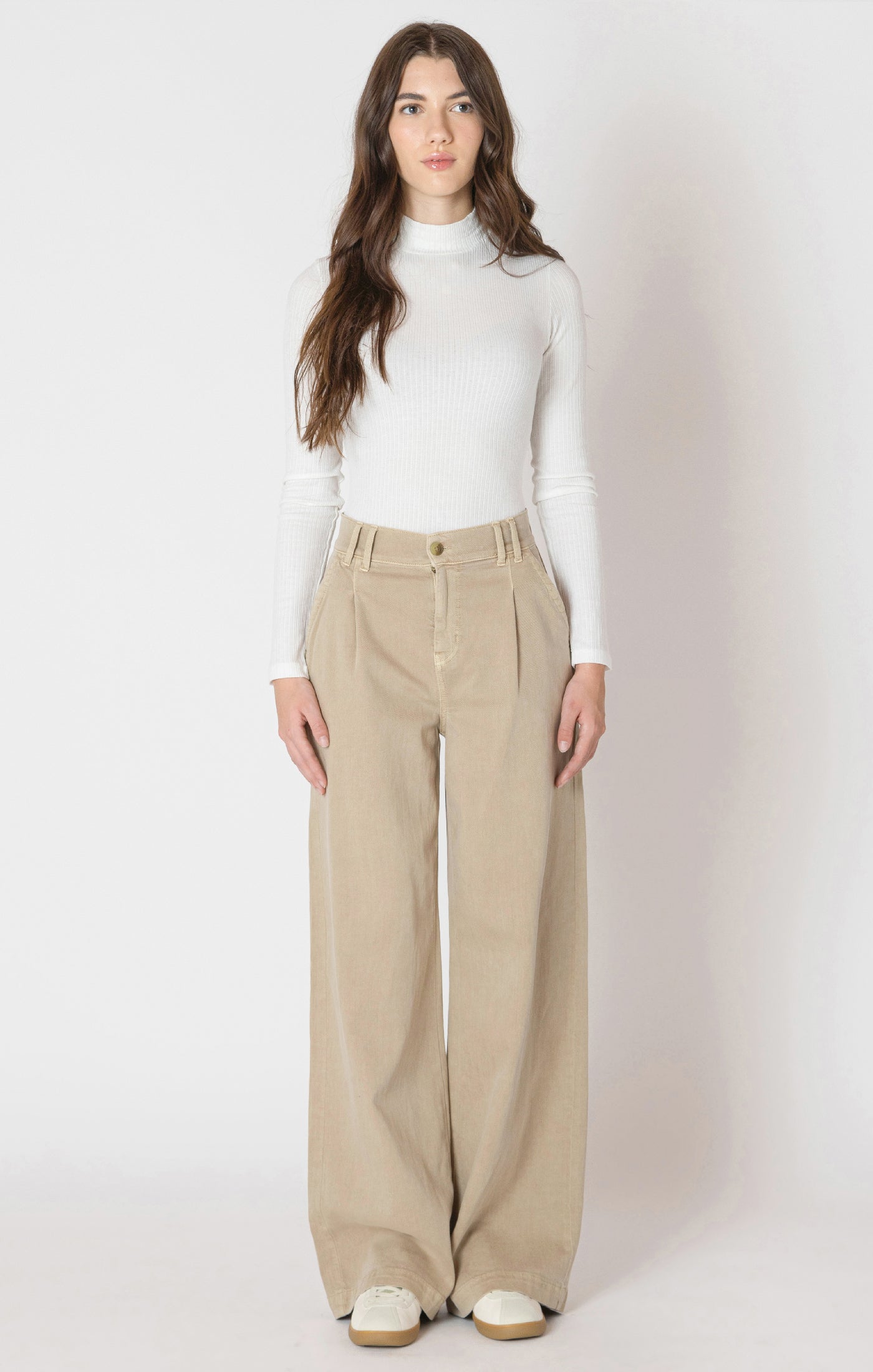 Dex Clothing Flowy Twill Trousers