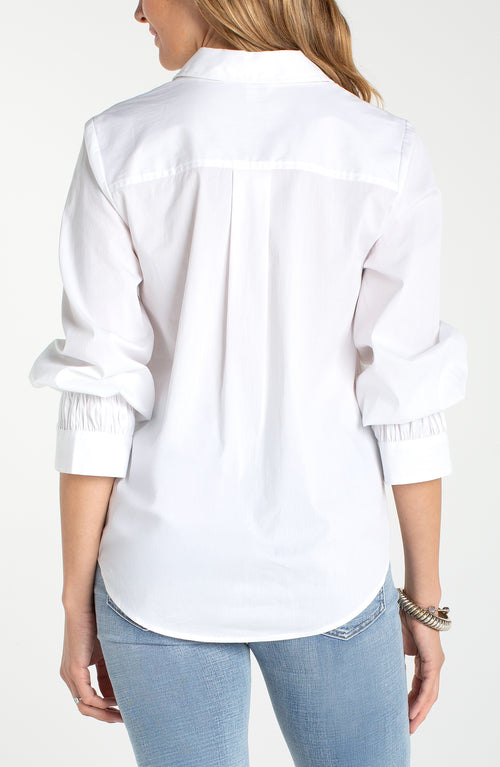 Adjustable Sleeve Button Down Liverpool
