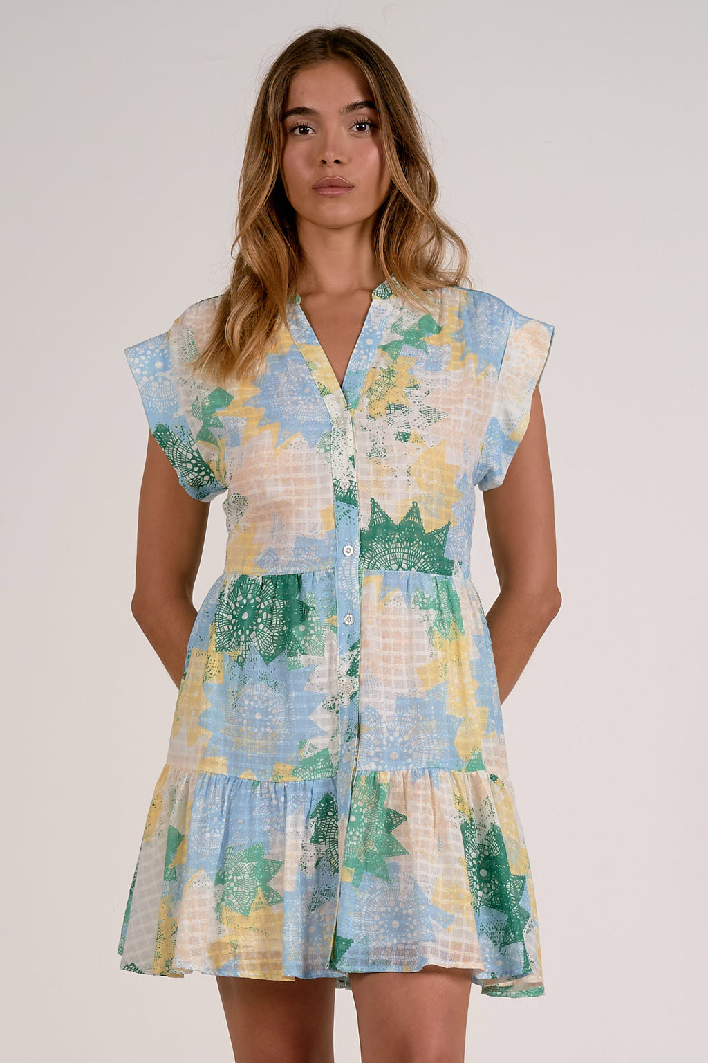 Cap Sleeve Dress