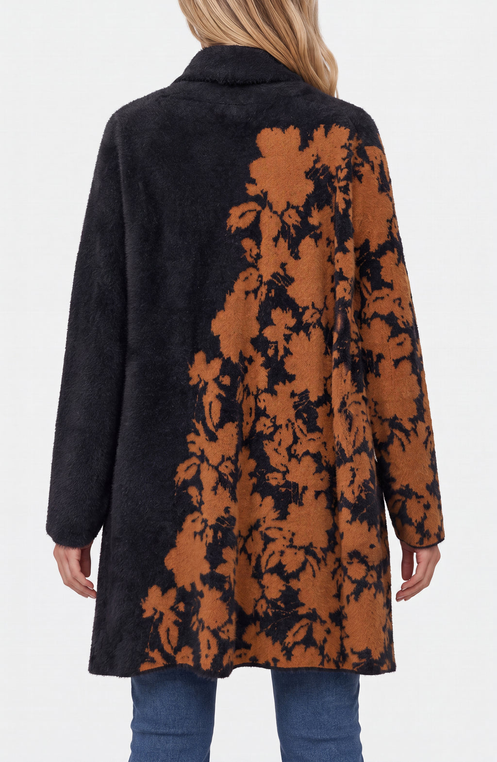 Open Front Coatigan Sweater
