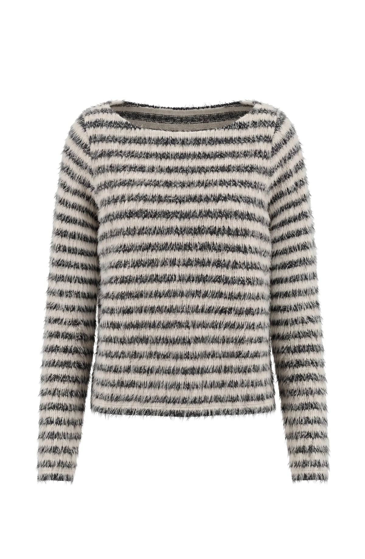 Long Sleeve Boatneck Knit Top by Liverpool
