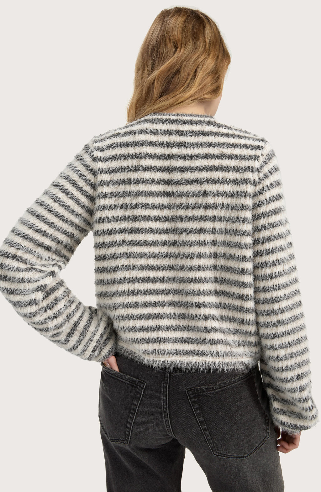 Long Sleeve Boatneck Knit Top by Liverpool