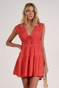 VIP50215 Patchwork Dress