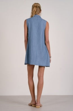 Denim Shift Dress